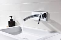 Mars Смеситель для раковины, монолит.излив 179мм на стену, р/ОД, хром, LM, LM3526C — фото 1, Смесители для раковины