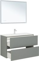 Тумба под раковину Aquanet Джейн 100 мисти грин арт-00313320 — фото 13, Тумбы под раковину