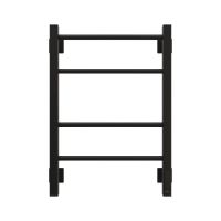 Полотенцесушитель электрический Grota Costa 430х600 черный Costa 430х600 RAL9005 EL — фото 3, Электрические полотенцесушители