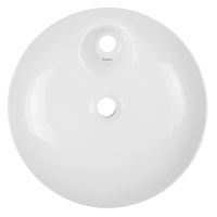 Раковина накладная Azario 480х480х95 круглая, белый глянец арт-AZ-3202 — фото 1, Раковины накладные