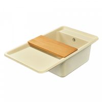 Мойка для кухни Беллис 87 870x510x250 мм, прямоуг., шампань арт-1A724832BS290 — фото 4, Кухонные мойки