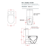 Товар: Унитаз Artceram FILE 2.0 напольный цвет черный матовый арт-FLV003 17 00 - фото 2 Унитаз Artceram FILE 2.0 напольный цвет черный матовый арт-FLV003 17 00 — фото 2, Напольные унитазы