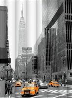 шторка д/в тканевая 180х200см "Эмпайр-стейт-билдинг" MZ-127 — фото 1, Шторки на ванну