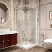 Ограждение VIVA90B N душевое Ceruttispa без поддона (90x90x195) — фото 199, Прямоугольные душевые уголки