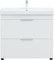 Товар: Тумба с раковиной Aquanet Ирис new 90 напольная 2 ящ. цв.белый глянец 00342094 - фото 9 Тумба с раковиной Aquanet Ирис new 90 напольная 2 ящ. цв.белый глянец 00342094 — фото 9, Тумбы с раковиной