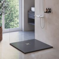 Товар: Душевой поддон квадратный RGW ST-G 80x80, каменный, графит, арт-16152088-02 - фото 3 Душевой поддон квадратный RGW ST-G 80x80, каменный, графит, арт-16152088-02 — фото 3, Душевые поддоны из искусственного камня