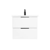 Тумба под раковину VIANT БЕРЛИН 60 подвесная белый (VBER60MDBEL-T2YP) — фото 2, Тумбы под раковину