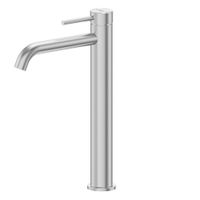 Смеситель ABBER Wasser Kreis 316 для накладной раковины, сталь брашированная арт-AF8111BST-L — фото 1, Смесители для раковины