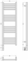 Полотенцесушитель электрический Сунержа Модус 3.1 1000х300 МЭМ левый Золотой шёлк арт-32-5900-1030 — фото 3, Электрические полотенцесушители