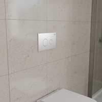 Клавиша смыва D&K Venice , белый арт-DB1029016 — фото 3, Кнопки смыва