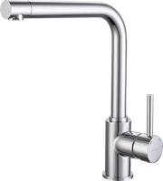 GF Смеситель для кухни, Г-обр. D-35мм (хром) 3651 хром — фото 1, Смесители для кухни