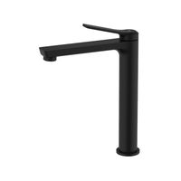 Смеситель для настольного умывальника IDDIS Parker матовый черный арт-PARBL01i01 — фото 1, Смесители для раковины