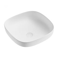 Раковина накладная ABBER Rechteck AC2217MW белая матовая — фото 1, Раковины накладные