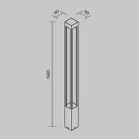 Садово-парковый светильник Outdoor O424FL-L20GF — фото 3, Уличное освещение
