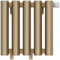 Отопительный радиатор Сунержа Кумир-0 EU50 правый 300х330 5 секций Матовое золото арт-032-0351-3005 — фото 6, Радиаторы отопления