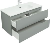 Тумба под раковину Aquanet Вега 2.0 100 мисти грин арт-00337957 — фото 9, Тумбы под раковину