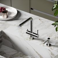 Смеситель для кухни SANCOS Foster с возможностью подключения фильтра для воды, цвет хром, арт. SC4014СH — фото 3, Смесители для кухни