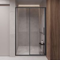 Товар: Душевая дверь Slim-U VDS-2SU120CLB, 1200, м.черный, стекло прозрачное - фото 1 Душевая дверь Slim-U VDS-2SU120CLB, 1200, м.черный, стекло прозрачное — фото 1, Раздвижные душевые двери