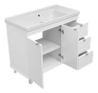 Тумба под раковину арт-П-Авр-06100-0143Я — фото 5, Тумбы под раковину