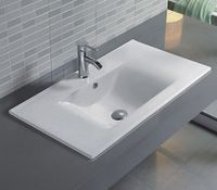 Умывальник CeramaLux арт-YJ807-70 — фото 1, Раковины встраиваемые сверху