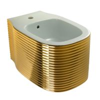 MARE Биде подвесное, керамика, цвет золото 32055 — фото 1, Биде подвесные