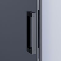 Товар: Дверь в нишу Ambassador Benefit 19022204HBB (150х200) черный,стекло тонированное,раздвижная,1 место - фото 3 Дверь в нишу Ambassador Benefit 19022204HBB (150х200) черный,стекло тонированное,раздвижная,1 место — фото 3, Раздвижные душевые двери