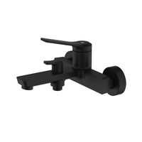 Смеситель для ванны IDDIS Parker матовый черный арт-PARBL02i02WA — фото 1, Смеситель для ванны