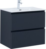 Тумба с раковиной Aquanet Джейн 70 цв.маренго (раковина Flat) арт-00332540 — фото 2, Тумбы с раковиной