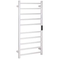 Электрический полотенцесушитель 450x960 мм, 130W, нержавеющая сталь, белый 704151044 — фото 1, Электрические полотенцесушители