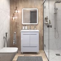 Тумба под раковину VIGO Grani 70 напольная белый (285) — фото 5, Тумбы под раковину