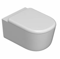 Унитаз GLOBO LALITA подвесной безободковый цвет белый арт-LTS02BI — фото 1, Подвесные унитазы