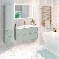 Тумба подвесная PARMA 100 /мята/ AQUA DE MARCO 20100MINTPAR — фото 6, Тумбы под раковину