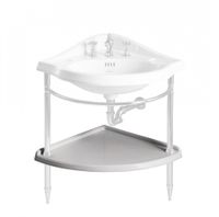 Полка SIMAS ARCADE на консоль цвет белый AR894 — фото 2, Полки для ванной и душа