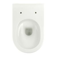 Товар: MONACO Унитаз подвесной, безободковый, белая керамика 32062 - фото 2 MONACO Унитаз подвесной, безободковый, белая керамика 32062 — фото 2, Подвесные унитазы