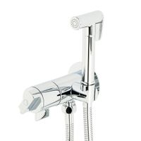 FORTIS Гигиен. душ.набор, см-ль мон..встр., термостат с держ./лейка/шланг латунь, хром арт-31557 — фото 2, Гигиенические души