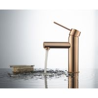 Смеситель для раковины Timo Saona 2361/19F розовое золото — фото 1, Смесители для раковины