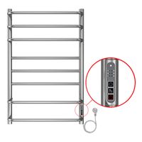 Товар: Полотенцесушитель электрический AZARIO MILAN 500/800 8 секций, диммер справа, хром арт-AZ90858 - фото 3 Полотенцесушитель электрический AZARIO MILAN 500/800 8 секций, диммер справа, хром арт-AZ90858 — фото 3, Электрические полотенцесушители