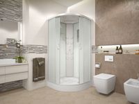 Товар: Душевая кабина ERLIT 35 серия матовое стекло арт-ER3509PF-C3-RUS - фото 3 Душевая кабина ERLIT 35 серия матовое стекло арт-ER3509PF-C3-RUS — фото 3, Душевые кабины