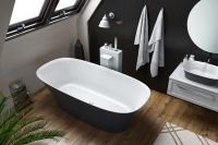 BLANCHE FS 180x85 BLACK арт-561310 — фото 1, Акриловые ванны