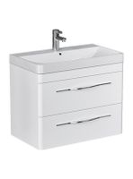 Тумба под раковину VELVEX Jill 800-0-2 (9595) навесная белый матовый tp.JIL.9595.80.2Y белый матовый — фото 1, Тумбы под раковину