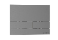 Кнопка смыва IBERICA BLANCA INOX-S нержавеющая сталь, вороненая сталь (IB.B016.02) — фото 2, Кнопки смыва