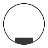 Настенный светильник (бра) Maytoni арт-MOD058WL-L50BK — фото 1, Бра