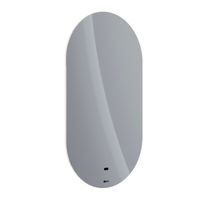 Зеркало Lemark OLSA 55х100 см овальное с интерьерной подсветкой, с подогревом арт-LM55Z-O — фото 4, Зеркала в ванную комнату
