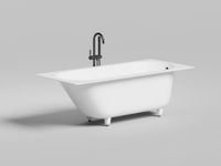 Ванна встраиваемая ORNELLA 170x75 покраска по RAL полностью 102311MF — фото 2, Ванны