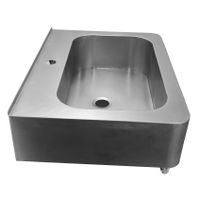 Раковина прямоугольная антивандальная Армия 1,2 арт-РпААрмия — фото 2, Раковины подвесные