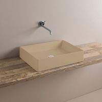 Раковина Artceram Scalino накладная без отверстий цвет cream SCL002 22 00 — фото 1, Раковины накладные