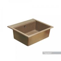 Мойка для кухни Делия 60 602х517х218 мм, терракот 1A715232LD270 — фото 3, Кухонные мойки