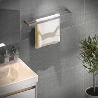 Полотенцедержатель двойной Timo Petruma 15256/18 черное золото — фото 1, Полотенцедержатели