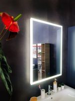 Товар: Зеркало с LED-подсветкой SIENA (80*90) /AQUA DE MARCO Sien80/90 - фото 8 Зеркало с LED-подсветкой SIENA (80*90) /AQUA DE MARCO Sien80/90 — фото 8, Зеркала в ванную комнату