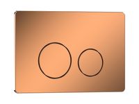 Кнопка смыва для инсталляций Ceruttispa (розовое золото) арт-CR04RG — фото 1, Кнопки смыва